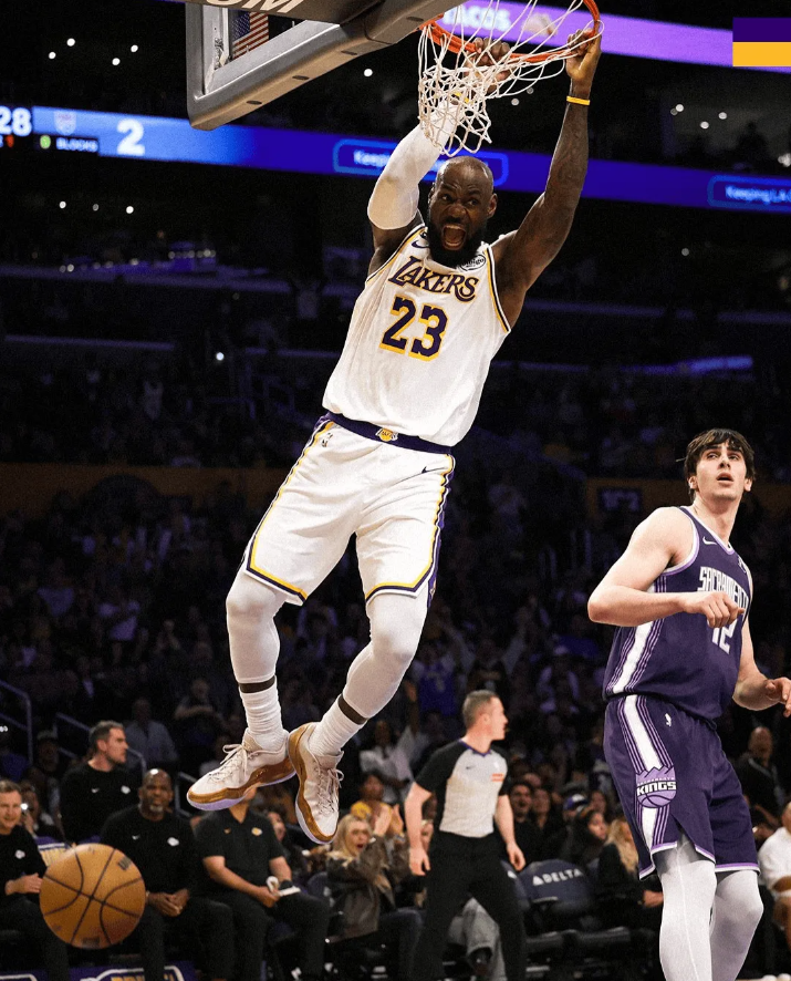 开云体育入口-狂胜24分！湖人三杀国王，詹姆斯创4大纪录，威少16中6，艾顿立功